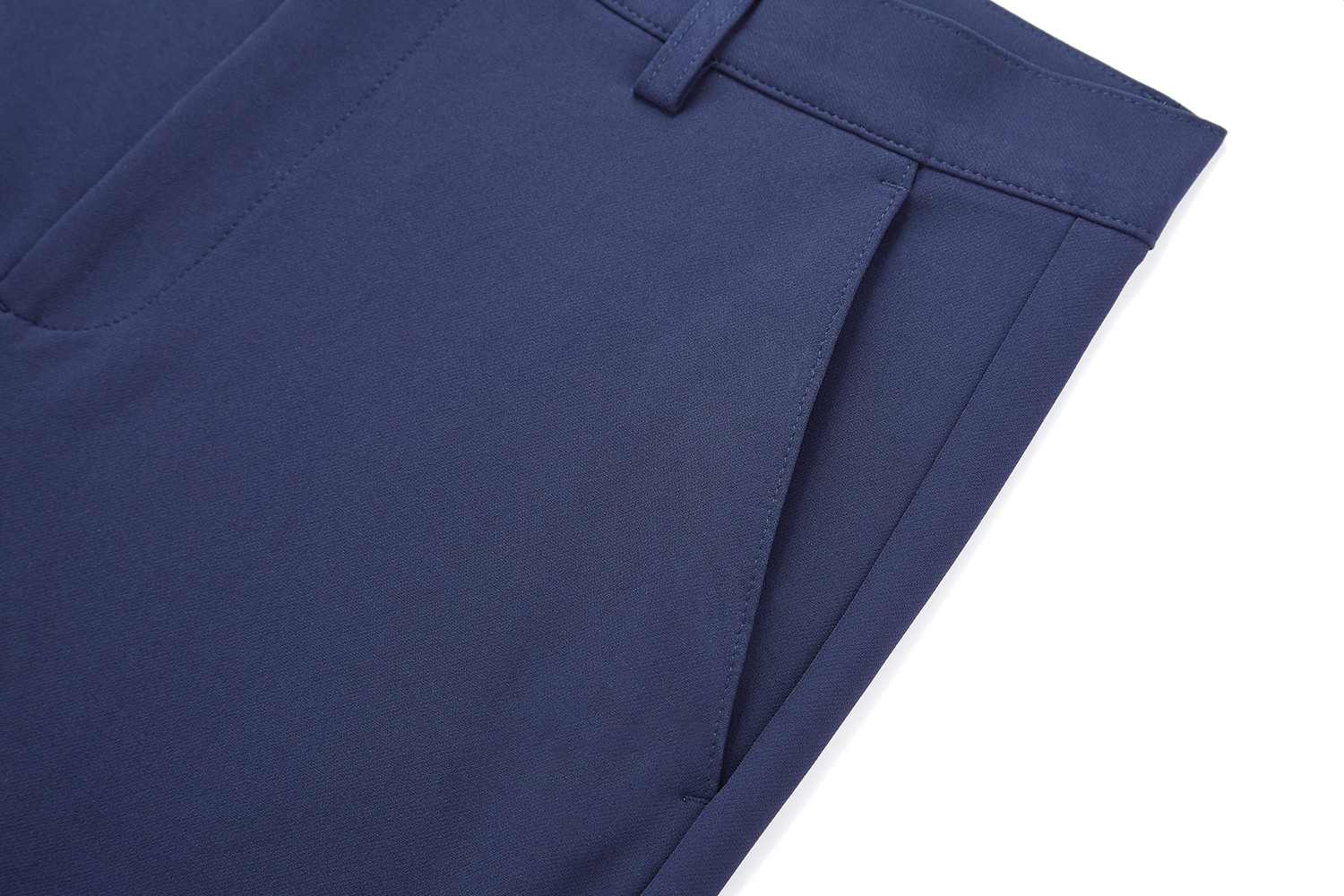 Elegant Plain Navy Blue Golf Pants (NEW) - Grandcity Fashion Pte Ltd